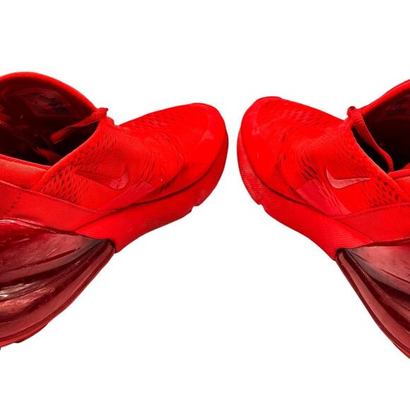 Nike Air Max 270 Triple Red CV7544-600 Men’s Size 12 Sneakers - Picture 5 of 8
